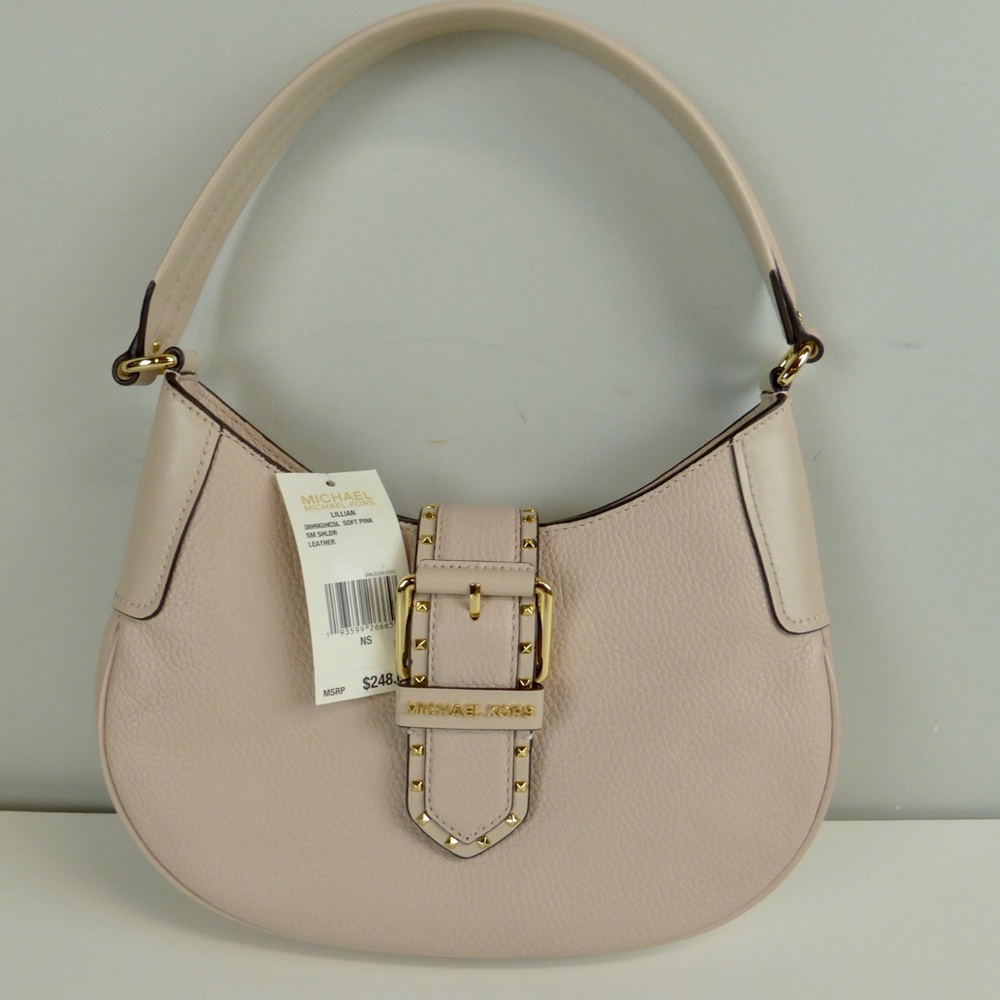 Michael Kors Small Lillian Buckle Crossbody Bag